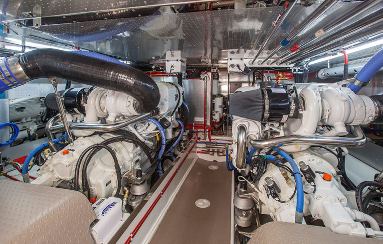 yacht types of engine